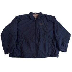 ESPN Destinations Jacket Full-Zip Logo Blue Men's Size XXL VTG